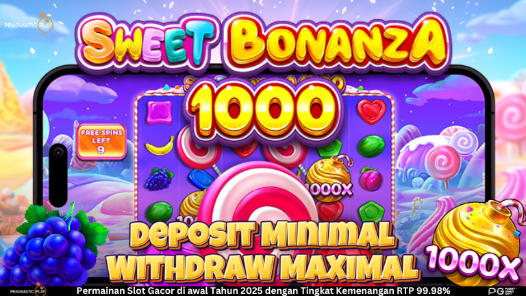 Sweet Bonanza 1000: Slot Buah-Buahan dan Permen Manis